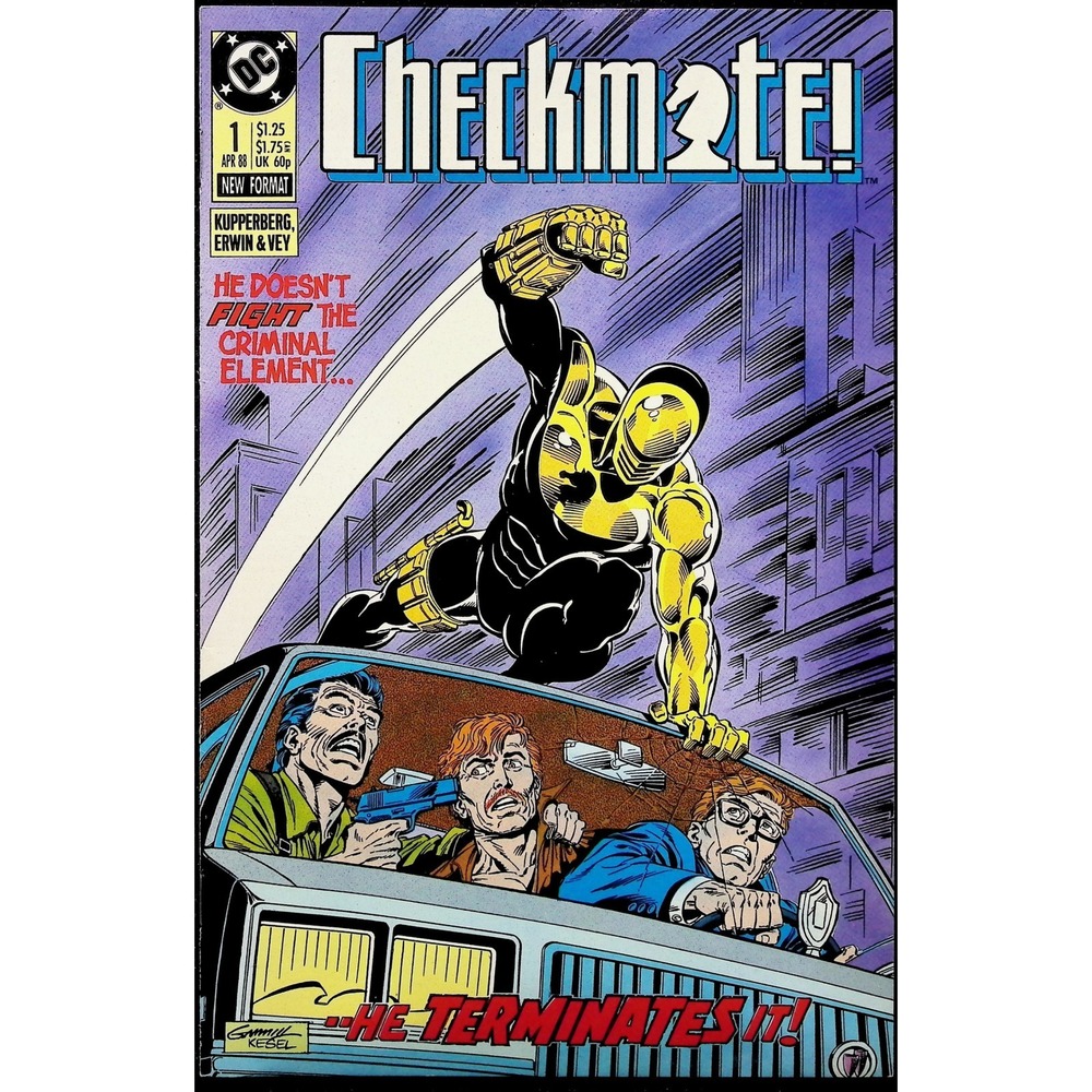DC Comics Comic Book Checkmate! #1 1988 New‎ Format Paul Kupperberg